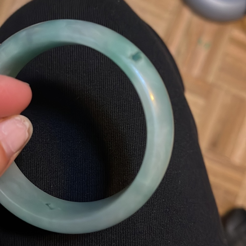 Authentic Jade Bangle - image 4